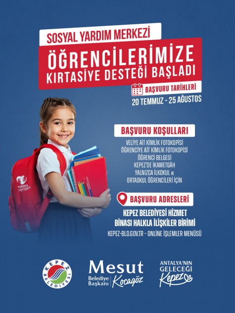 Kırtasiye Yardımı Başvurusu