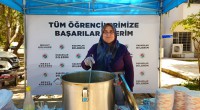 Kepez’den öğrencilere çorba ikramı