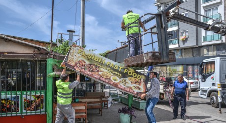 Kepez’den Arapça tabela denetimi