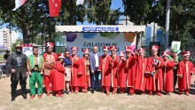 Sevgiler üreten atölyeden anlamlı sergi