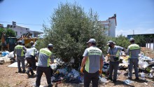 Kepez Belediyesi’nden temizlik operasyonu