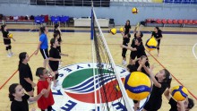 Filenin sultanları voleybol kurslarını doldurdu