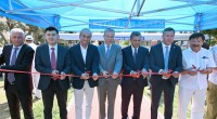 Kepez’de ‘dombra anıtı’nın açılışı yapıldı