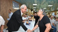 Başkan Kocagöz yas lokmasını paylaştı