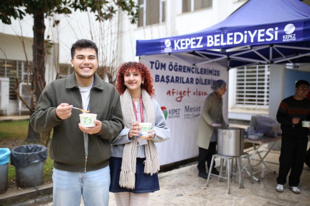 Kepez’den öğrencilere sıcacık destek