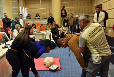 Kepez personeline sertifikalı ilk yardım eğitimi