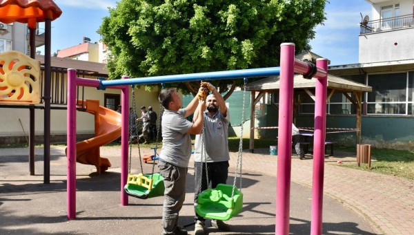 Kepez Belediyesi’nden Yükseliş mahalle parkına konforlu dokunuş 