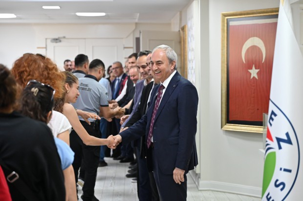 Başkan Kocagöz, Kepez ailesiyle bayramlaştı