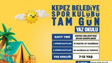 Kepez Belediyesi’nden çocuklara tam gün “Yaz Okulu”