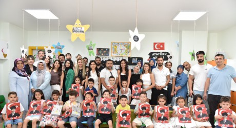 Kepez’in kreşlerinde karne sevinci