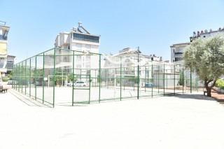 Çamlıbel Mahallesi’ne basketbol ve futbol sahası