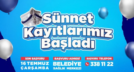 Kepez’in sünnet kayıtları devam ediyor