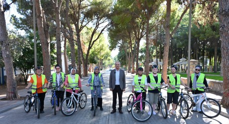 Kocagöz’den bisiklet eğitiminde kadınlara tam destek