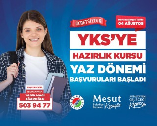 Kepez’den ücretsiz yaz dönemi YKS Hazırlık Kursu