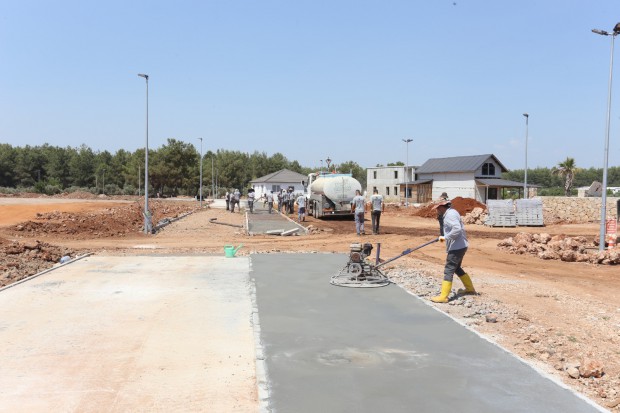 Duacı Gençlik Parkı’nda hummalı çalışma