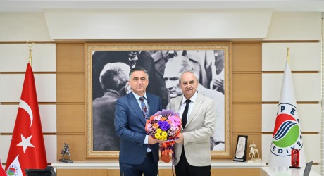 Kaymakam Dervişoğlu’ndan Başkan Kocagöz’e ziyaret