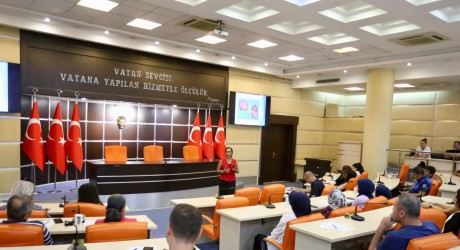 Kepez Belediyesi’nin hizmet içi eğitimleri sürüyor