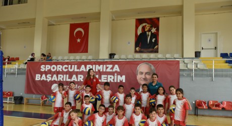 Kepez’de çocuklar sporla gelişiyor