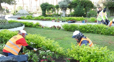 Kepez’den yeşil alanlara özenli dokunuş