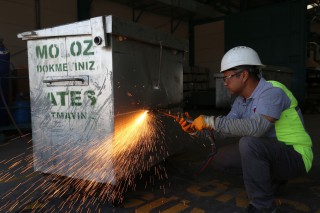 Kepez Belediyesi’nden Ekonomik ve Sürdürülebilir Konteyner Üretimi