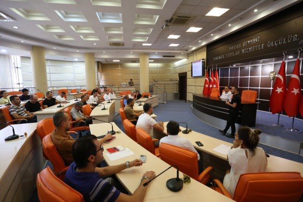 Kepez’den iş güvenliğine dijital ve görsel destek