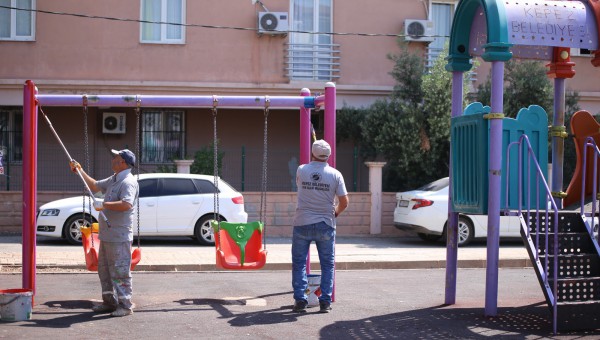 Kepez’de parklar yenileniyor 