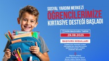 Kepez’den öğrencilere kırtasiye desteği