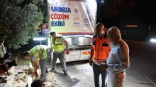 Kepez, “Anında Çözüm Ekibi”  ile gece gündüz sahada