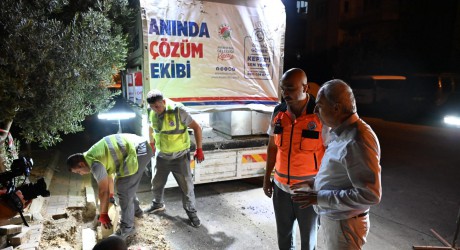 Kepez, “Anında Çözüm Ekibi”  ile gece gündüz sahada