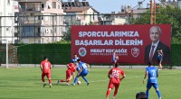 Kocagöz, Kepezspor Futbol AŞ-Karaman FK maçını tribünden izledi