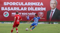 Kocagöz, Kepezspor Futbol AŞ-Karaman FK maçını tribünden izledi