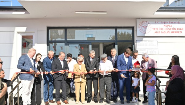 Kepez Teslime - Hüseyin Acar Aile Sağlığı Merkezi hizmete açıldı 