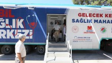 Kepez’in Mobil Sağlık Merkezi’nden Dokumapark’ta kanser taraması