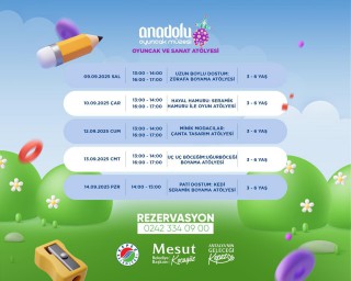 Kepez’de minik eller sanatla buluşuyor