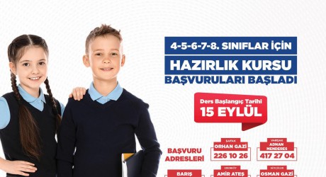    Kepez’in YKS ve Destek Eğitim Kursları 15 Eylül’de başlıyor