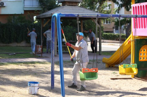 Esentepe Mahallesi’nde 6 park yenilendi