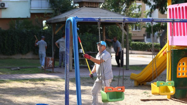 Esentepe Mahallesi’nde 6 park yenilendi 