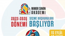 Mimar Sinan Akademi seçme başvuruları başladı
