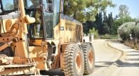 Altıayak’ta sathi asfalt hazırlığı