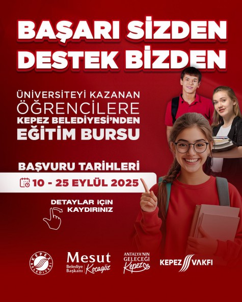 Üniversite öğrencileri eğitim bursu son tarih 25 Eylül