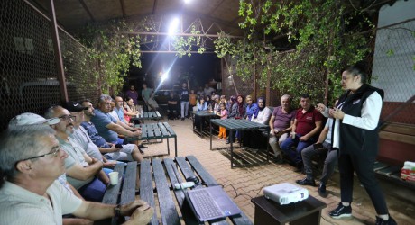 Kepez’den site sakinlerine Afet Farkındalık Eğitimi