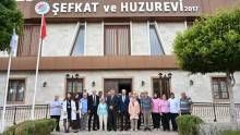 Kaymakam Dervişoğlu ve Başkan Kocagöz, Şefkat ve Huzurevi’ni ziyaret etti