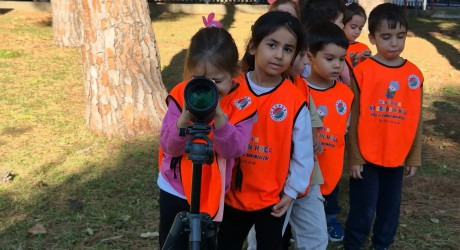 Minik doğa kaşifleri Kepez’de işbaşında