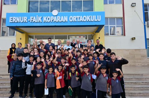 Kocagöz’den bir günde üç okul ziyareti