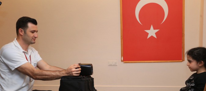 Kepez’den minik gözlere büyük hassasiyet