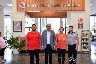 Kepez’den hasta yakınlarına “5 yıldızlı konukevi” hizmeti