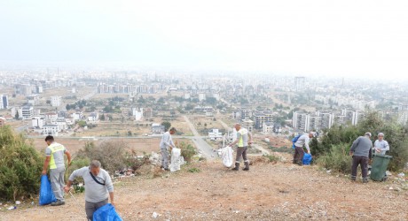 Çankaya’da temizlik seferberliği; 80 çuval çöp toplandı