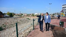 Kocagöz, Şelale Mahallesi’ne kazandırılan yeni park alanını inceledi