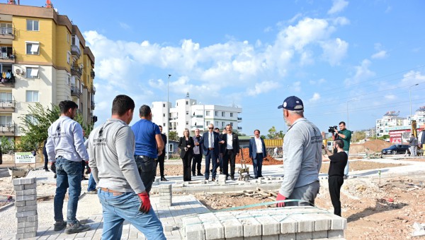 Kepez’den Habibler Mahallesi’ne yeni park 