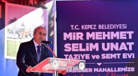 Kepez’in Mir Mehmet Selim Unat Taziye ve Semt Evi hizmete açıldı